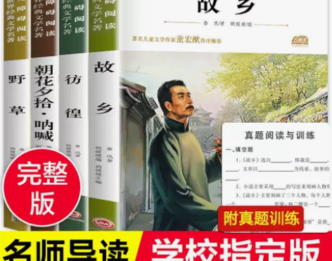 朝花夕拾呐喊彷徨故乡鲁迅原著正版完整版野草...