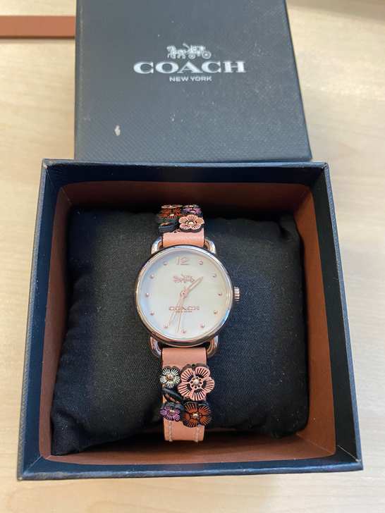 正品全新coach手表 朋友19年从美国带...