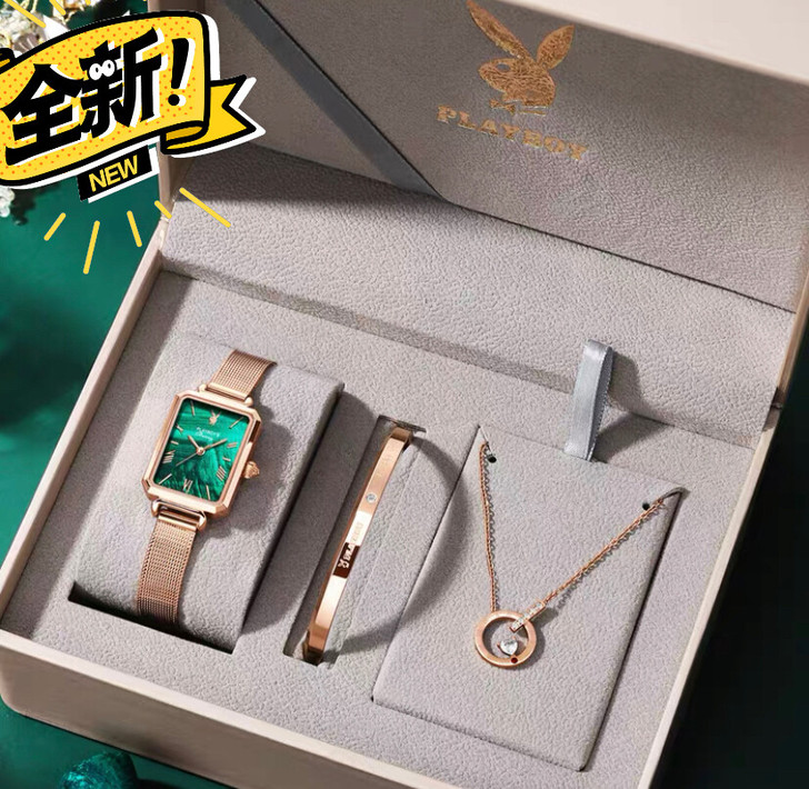 花花公子女士手表,小绿表。 保证正品 支持...
