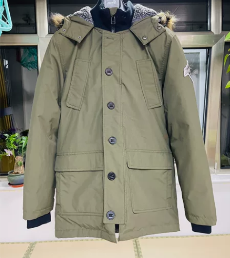 加拿大品牌Roots,男士羽绒服,中长款,...