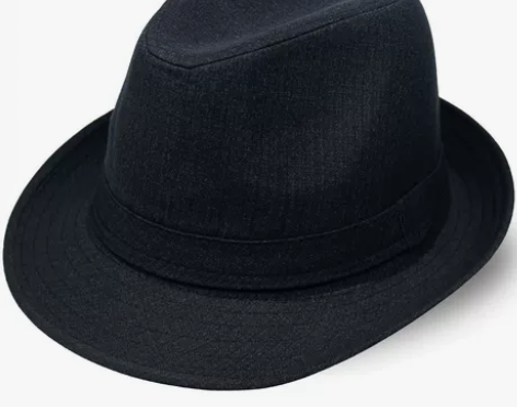 礼帽男中老年人夏季英伦爵士帽中年绅士帽夏天...