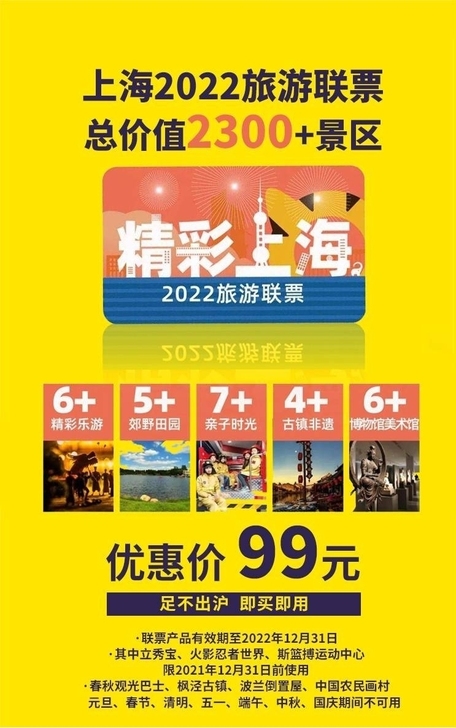 上海旅游联票