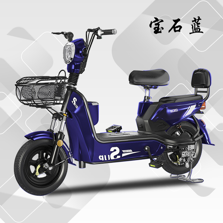 新国标爱玛小鸟同款电动自行车小型电瓶车长跑...
