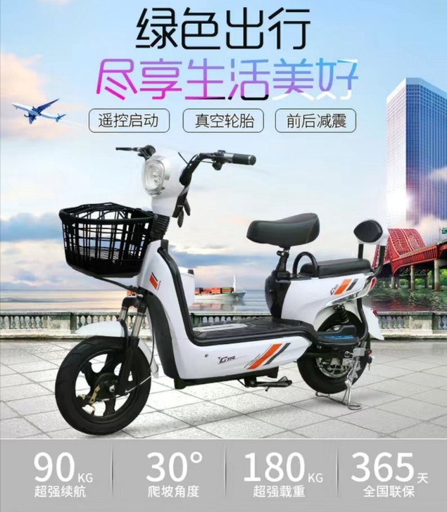 【全新厂家直发】新款成人电动自行车长跑王4...