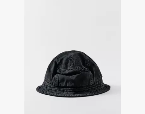 ZARA [折扣季] 女装 缉线饰渔夫帽 ...