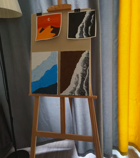 画架与4K画板 温州自提本来想用来画丙烯画...
