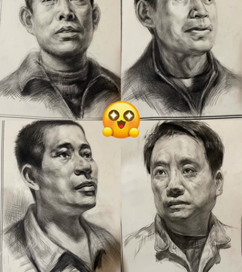 高阶版分素描头像/私人订制/10元起 私人...