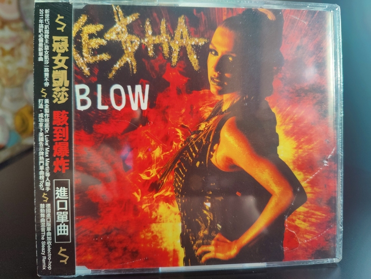 Kesha Ke$ha 台进口单曲Blow...