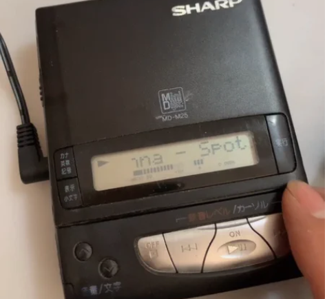 Sharp夏普md随身听MD-M25夏普m...