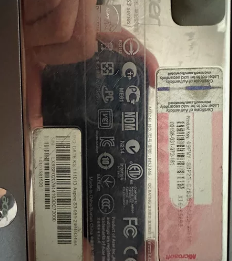 宏基第一代超薄本，台湾进口 感兴趣的话点“...