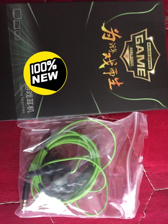 蓝悦A6黑鲨游戏耳机入耳式电竞吃鸡电脑手机...