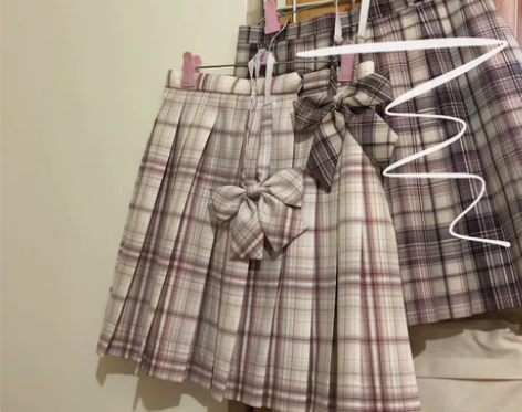 JK格群/栗下町 秋水·秋 M/42小物平...