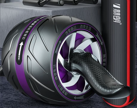 自动回弹健腹轮腹肌速成神器男收腹卷健身器材...