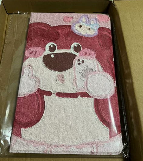 油画草莓熊适用联想小新pad10.6寸 全...