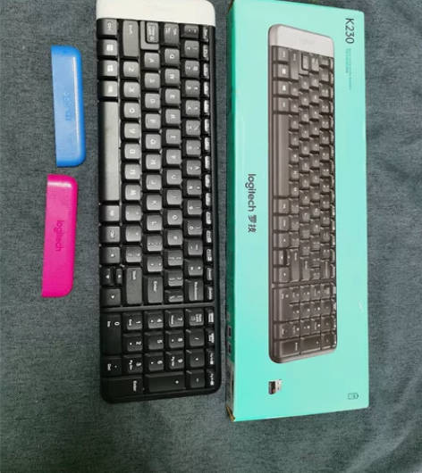 罗技K230无线键盘 办公键盘 多色彩壳 ...
