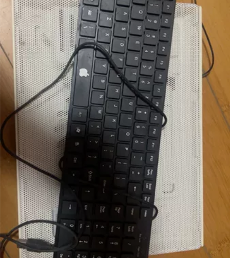 电脑键盘 电脑散热风扇盘 一擦就干净了 都...