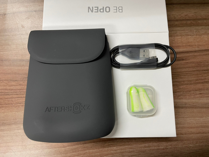 韶音AS800原装耳机包、耳塞、充电线，保...