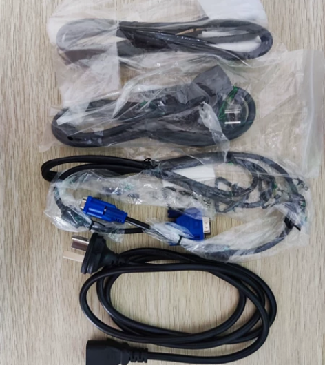 全新台试电脑主机电源线。显示器VGA视频线...