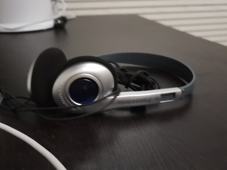 原装正品松下复古耳机银蓝色1.2m长线 全...