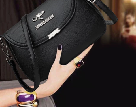 出口订单取消清仓处理袋鼠真皮质感包包新款女...