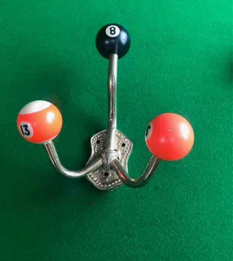 台球衣架挂钩台球放挂钩创意礼品 感兴趣的话...