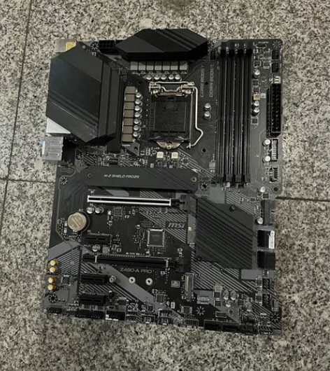 微星Z490-A PRO主板 拆机 无挡板...