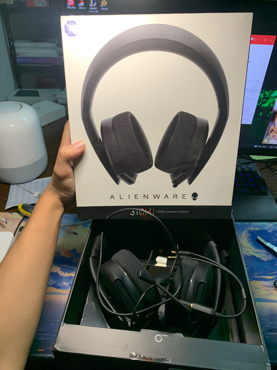 外星人aw310h头戴式耳机
