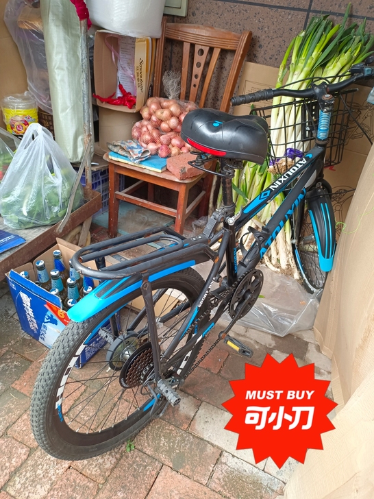 八成新代步自行车    搬家没处放    ...