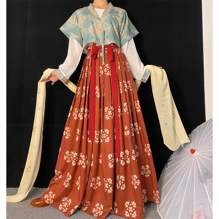 荨茉店庆款 如梦令原创正版汉服女唐制唐背子...