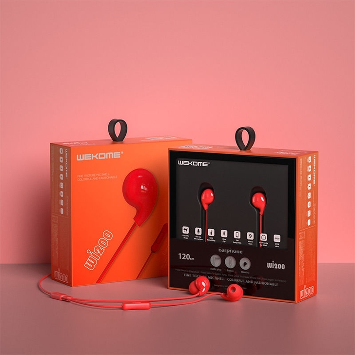 WEKOME有线耳机音乐高音质入耳吃鸡游戏...