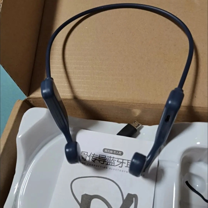 【捡漏】骨传导无线蓝牙耳机5.2不入耳运动...