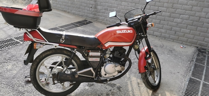 铃木GS125 摩托车 铃木王摩托 自用爱...