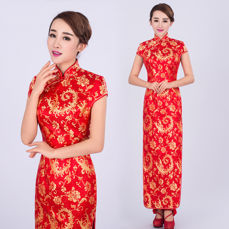 姑苏情 旗袍全新的包装还在