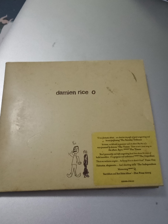 damien rice，一张原版专辑。全新...