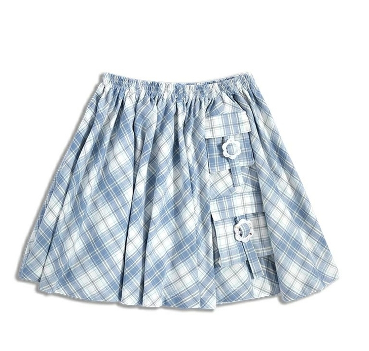 【出】白溟伞裙，m45有口袋，防盗扣吊牌尸...