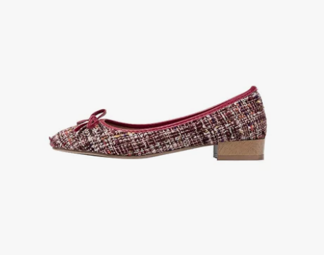 ?秋季新款仙女风单鞋女复古中跟百搭浅口粗跟...