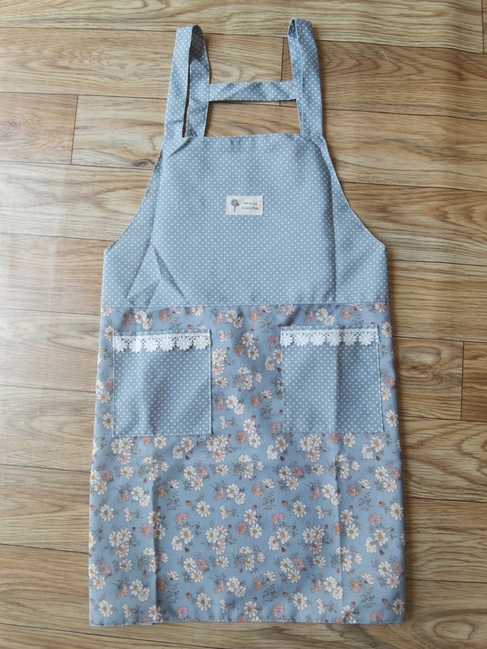 厨房做饭上班工作干活罩衣围裙，新款小清新田...