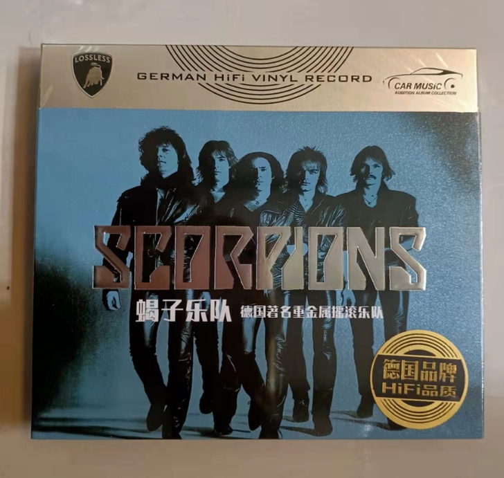 蝎子乐队CD,德国著名重金属摇滚乐队CD精...