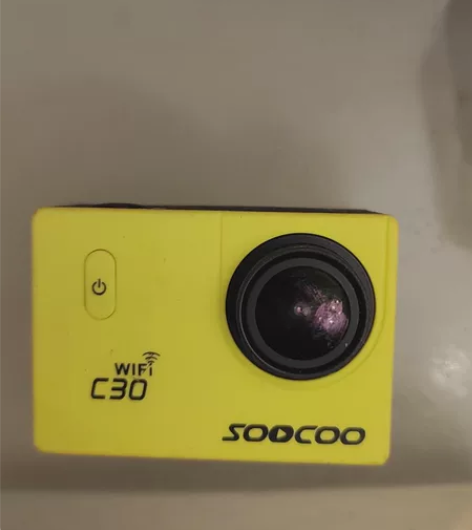 山狗C30微型运动相机，功能完好，带一个防...