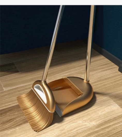 扫把簸箕套装组合 Pet软毛45度角轻松清...