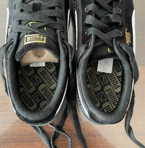 彪马puma女士经典鞋，38码 女复古厚底...