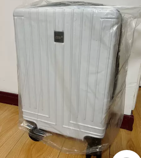 20寸全新万向轮旅行箱登机箱拉杆箱 白色全...