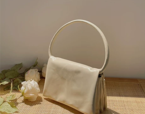 果柠莞尔 女士包 手提包 深蓝色 克莱因蓝...