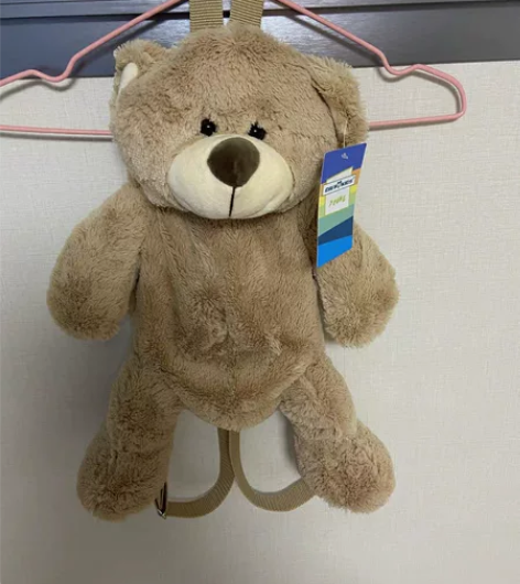 小熊双肩包（蔡萝莉同款） 全新包邮 容量很...