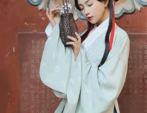 兰若庭 汉服 如意松鼠 明制 暗纹 交领 ...