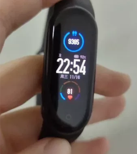 小米手环5 非nfc 功能正常 有原装表带...