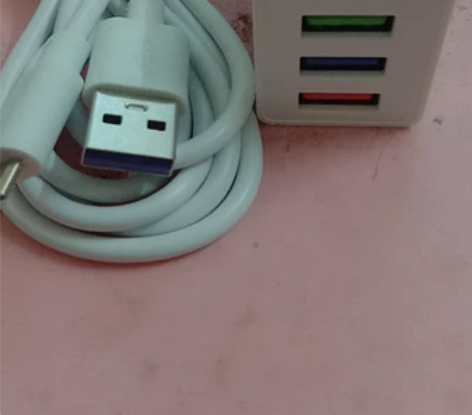 手机6A快充充电器充电线华为小米苹果通用充...