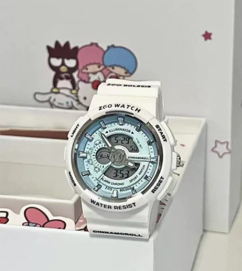 出一个正港 三丽鸥联名手表 生活防水+夜光...