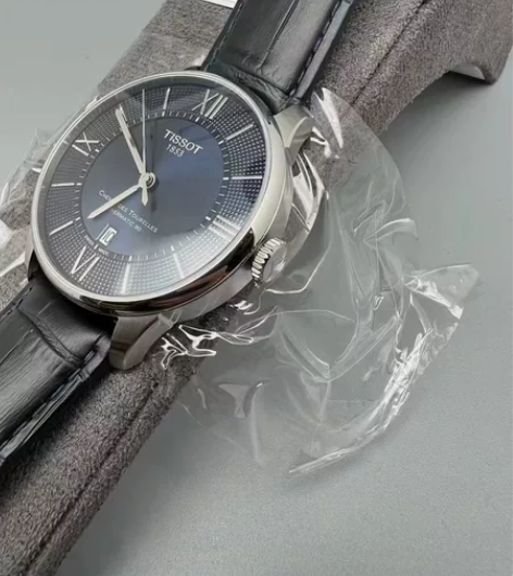 天梭杜鲁尔蓝色 表盘42mm 盘面深邃之蓝...