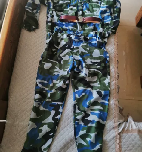 军训迷彩服175码，孩子军训穿过。 感兴趣...